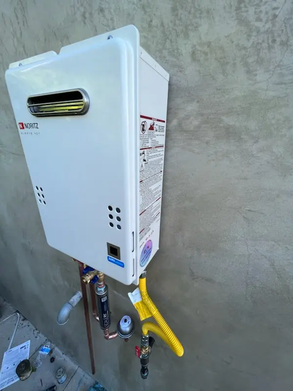 Tankless water heater installation for Salem Village homes